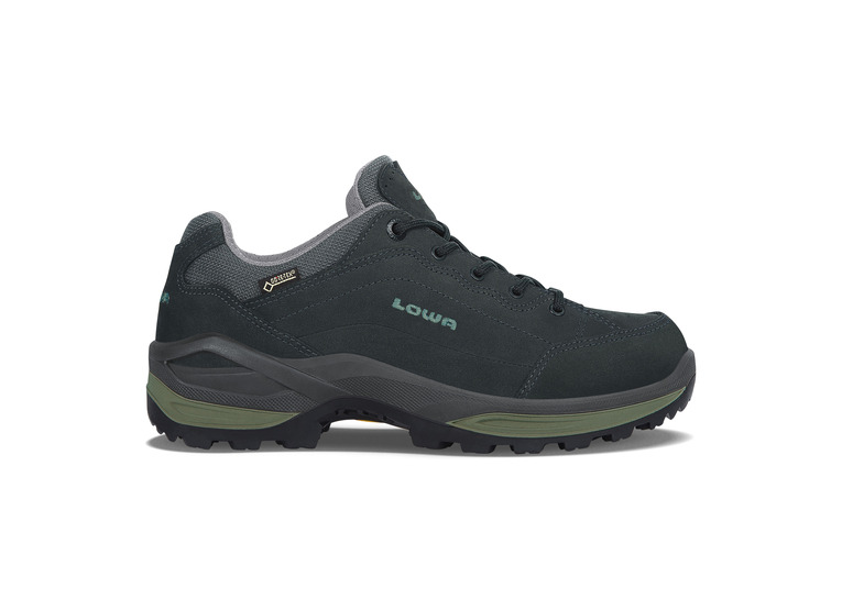 Lowa Renegade GTX Lo wandelschoen grijs/groen dames
