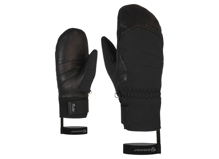 Ziener Kalea-Z AS AW skiwanten zwart dames