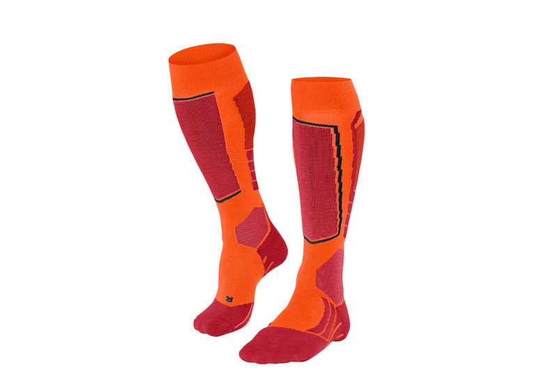 Falke SK2 intermediate skikousen flash orange heren