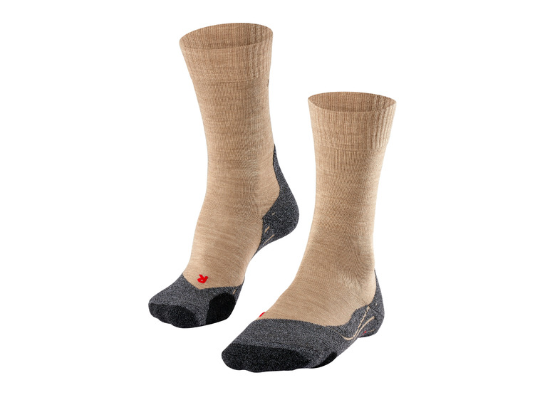 Falke TK2 trekkingsokken nature mel dames Falke TK2 trekkingsokken nature mel dames
