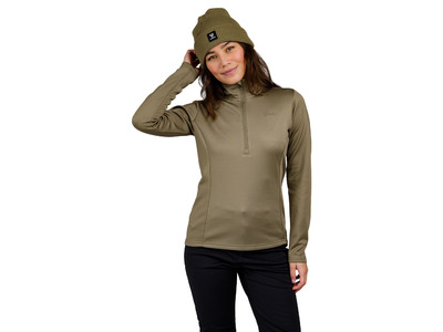 Protest Heronne fleece dusky green dames