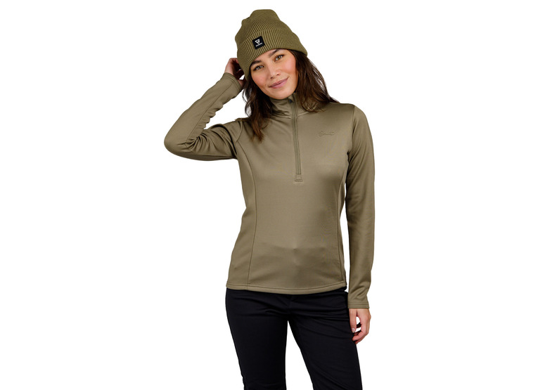 Protest Heronne fleece dusky green dames