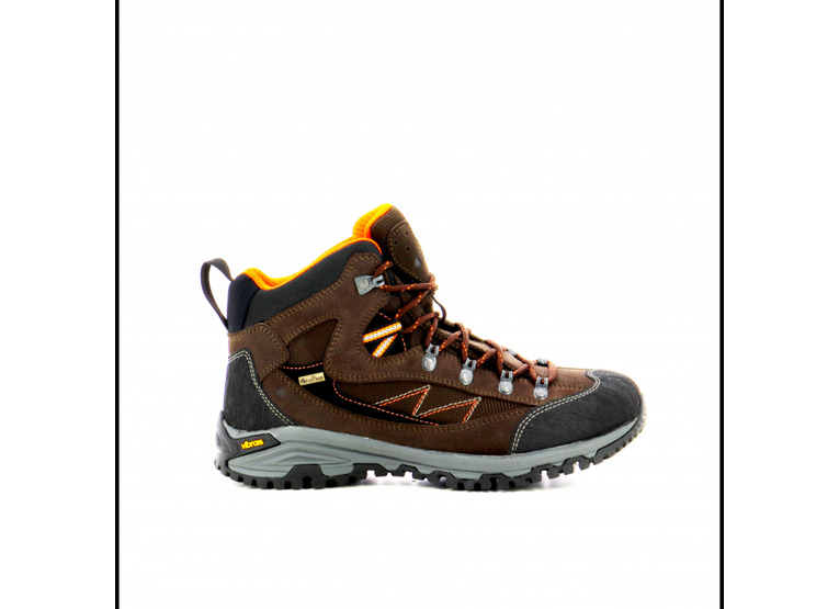 Berghen Bornand WP wandelschoenen bruin/oranje unisex