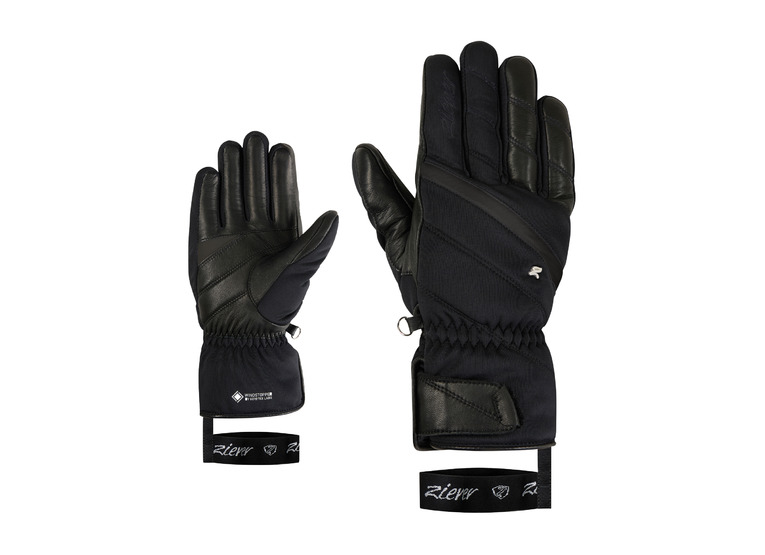 Ziener Kamy-Z WS PR skihandschoen zwart dames