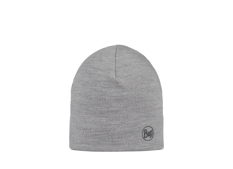 Buff merino midweight beanie grijs unisex