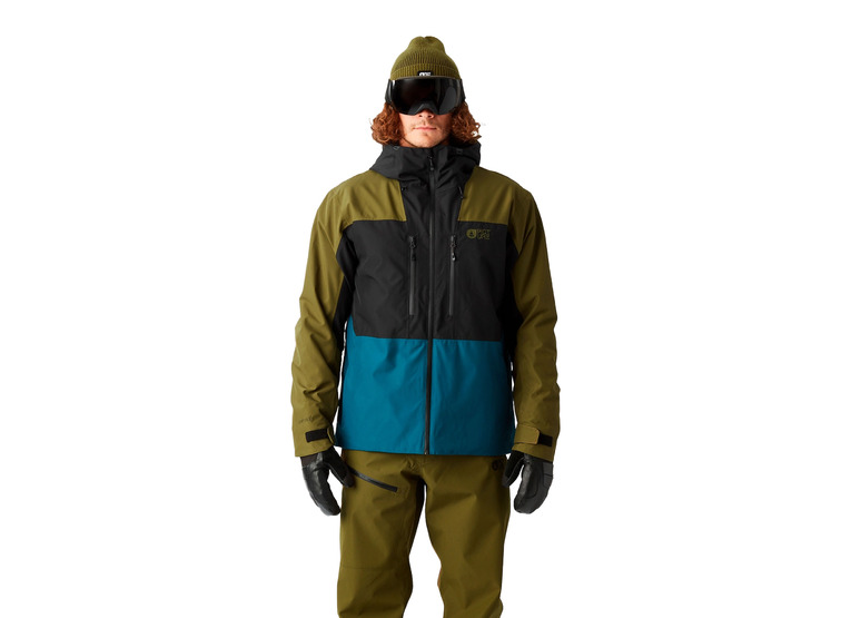 Picture Object skijas tobacco zwart heren