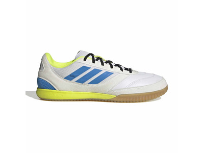 Adidas TOP SALA COMPETITION II IN voetbalschoen wit/lucid ray blue/solar yellow