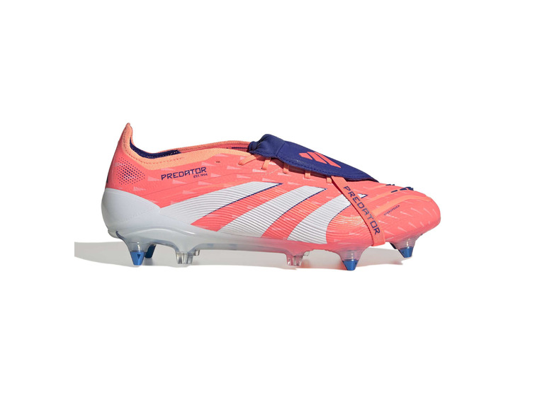 Adidas Predator elite fold-over tongue SG voetbalschoen signal coral/wit/beam orange