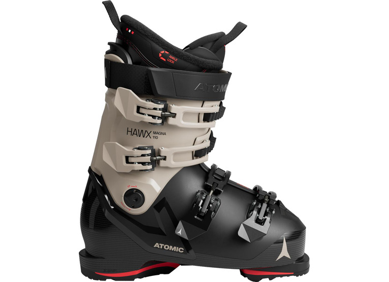 Atomic Hawx Magna 110 skischoen zwart/cement/rood heren Atomic Hawx Magna 110 skischoen zwart/cement/rood heren