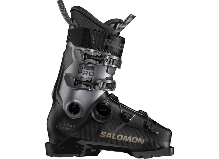Salomon S/Pro Supra BOA 120 skischoen zwart/beluga met. heren