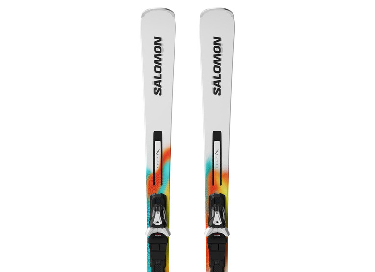 Salomon Addikt Pro 76 (and MI12) skiwit/turquoise unisex
