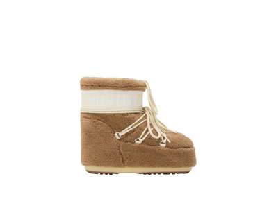 Moon Boot Icon low camel fleece boots dames