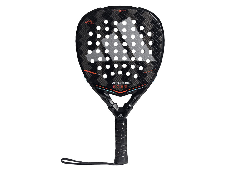 Adidas Metalbone 2026 padelracket zwart/rood unisex Adidas Metalbone 2026 padelracket zwart/rood unisex
