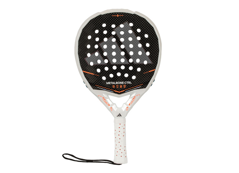 Adidas Metalbone CTRL 2026 padelracket zwart/oranje unisex Adidas Metalbone CTRL 2026 padelracket zwart/oranje unisex