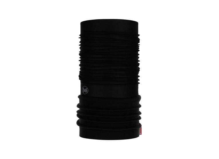 Buff polar multifunctionele nekwarmer zwart unisex