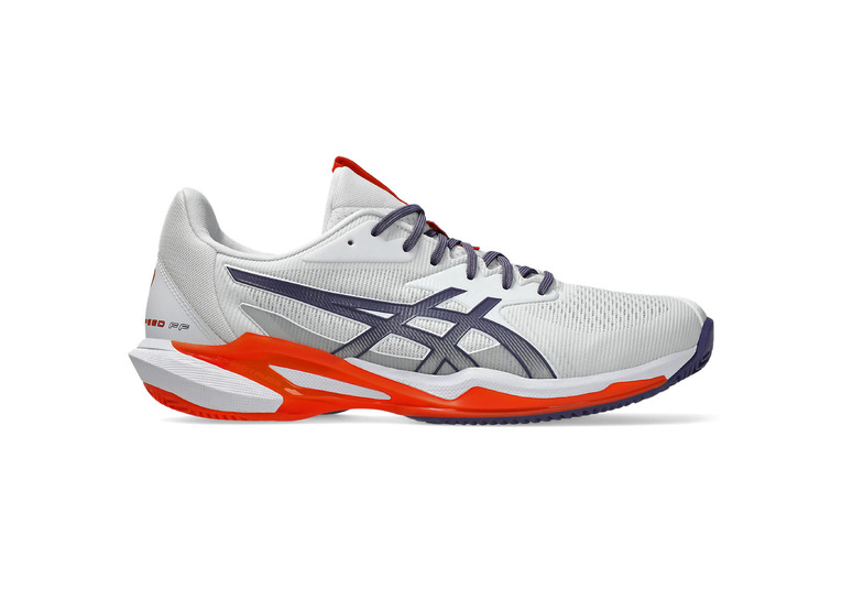 Asics Qolution Speed FF 3 clay tennisschoen wit heren