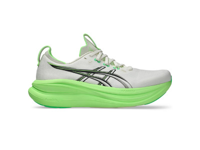 Asics Gel-Nimbus 28 loopschoen cream/black heren Asics Gel-Nimbus 28 loopschoen cream/black heren