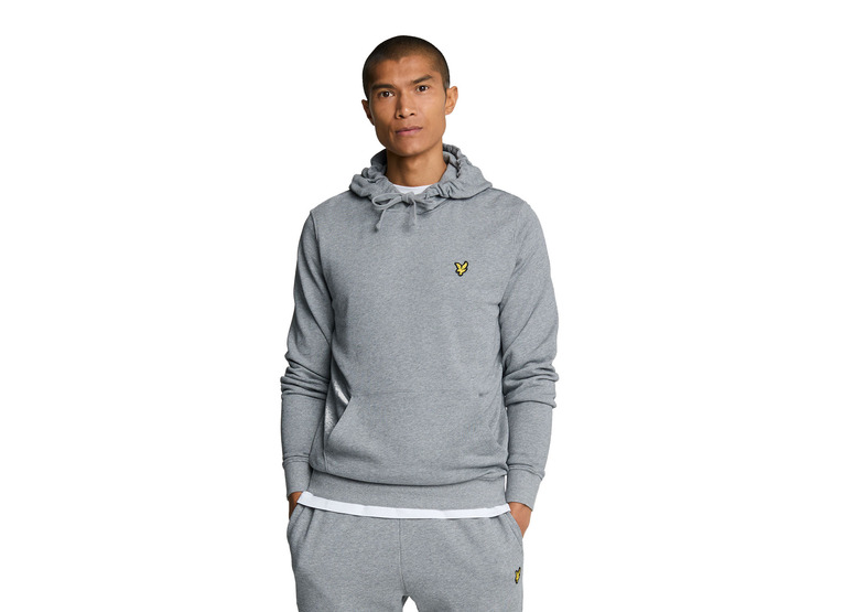Lyle & Scott hoodie pullover hoodie grijs heren