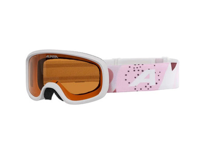 Alpina Piney 2.0 goggle wit-roze/oranje KIDS Alpina Piney 2.0 goggle wit-roze/oranje KIDS