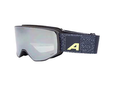 Alpina Venet Q-lite goggle zwart/mirror silver unisex Alpina Venet Q-lite goggle zwart/mirror silver unisex