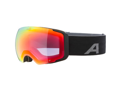 Alpina Falera Mag Q goggle zwart/rood unisex Alpina Falera Mag Q goggle zwart/rood unisex