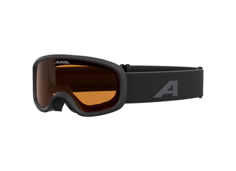 Alpina Piney 2.0 goggle mat zwart/oranje KIDS