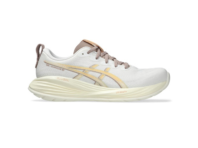 Asics Gel-Cumulus 27 loopschoen wit/fawn heren Asics Gel-Cumulus 27 loopschoen wit/fawn heren