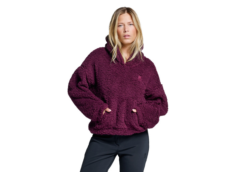 Poederbaas four seasons fluffy hoodie off white dames Poederbaas four seasons fluffy hoodie off white dames