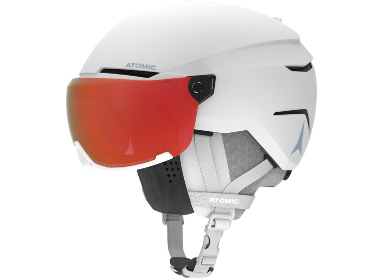 Atomic Savor Visor Photo skihelm white heather unisex Atomic Savor Visor Photo skihelm white heather unisex
