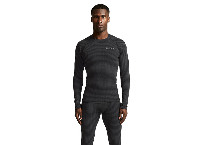 Craft Wool extreme X LS 2 T-shirt zwart heren