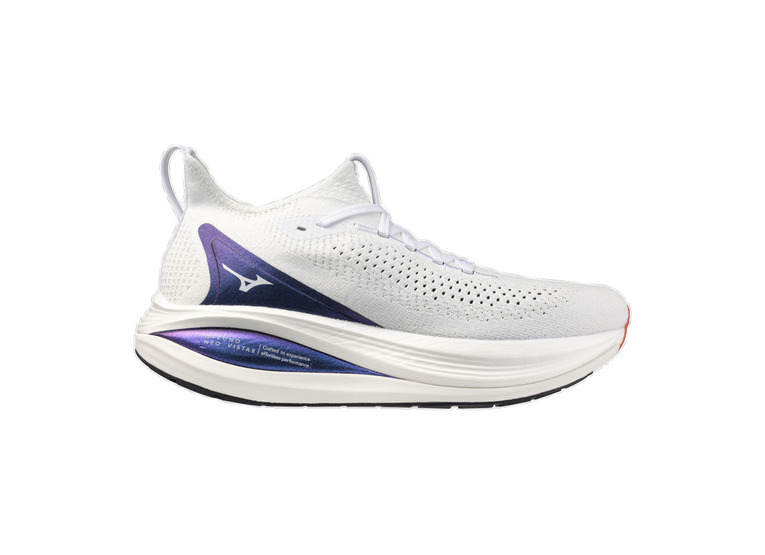 Mizuno Neo Vista 2 loopschoen wit/iris bloom heren