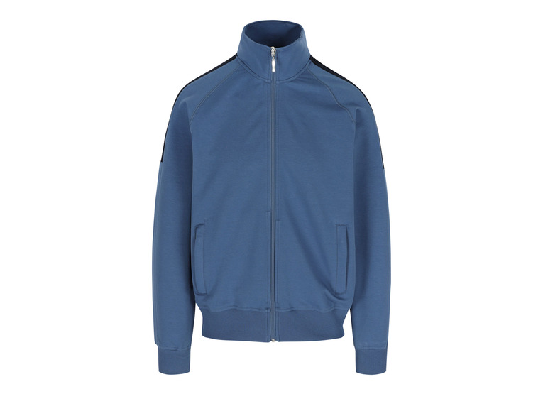 Silvermedal premium stretch FZ jacket stellar blue heren