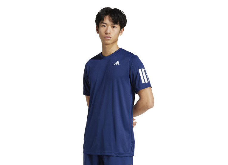 Adidas Club Tennis Climacool 3-Stripes T-shirt blauw heren