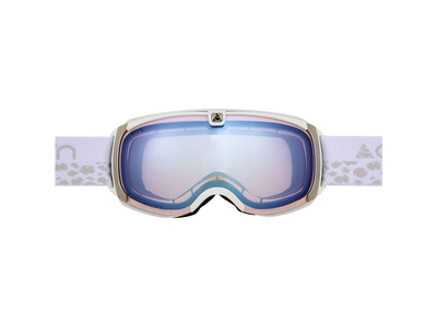 Cairn Pearl NXT 1.3 goggle mat wit/blauw/luipaard unisex Cairn Pearl NXT 1.3 goggle mat wit/blauw/luipaard unisex