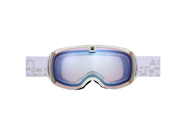 Cairn Pearl NXT 1.3 goggle mat wit/blauw/luipaard unisex