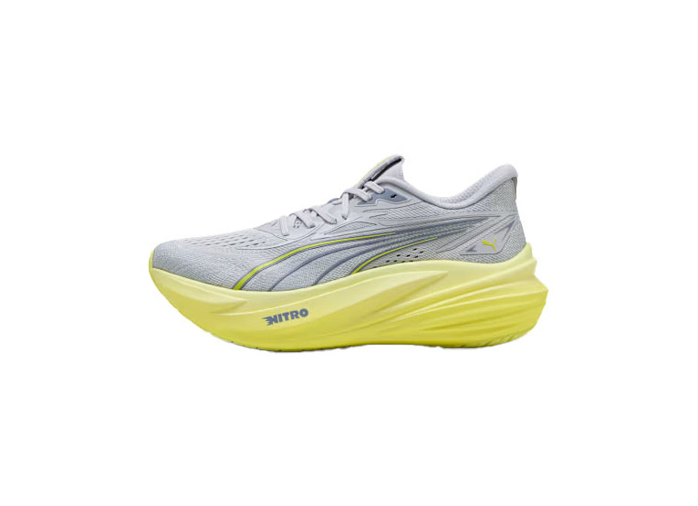 Puma MagMax Nitro 2 loopschoen vibrant silver/lux lime heren