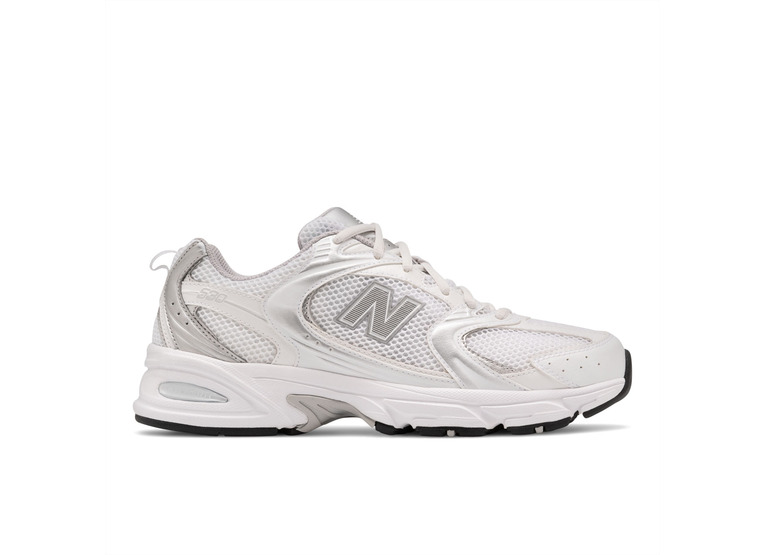 New Balance 530 sneaker wit/silver metallic dames