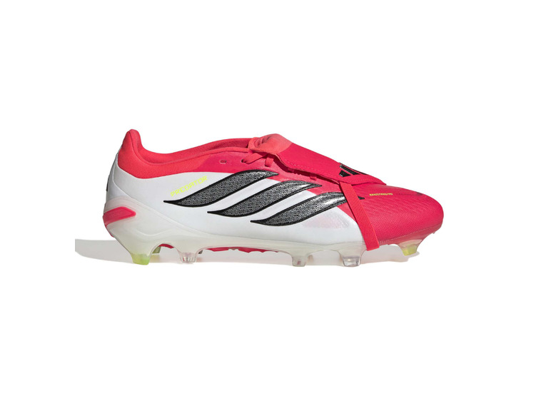 Adidas PREDATOR PRO Fold-Over Tongue FG voetbalschoen lucid red/zwart/wit