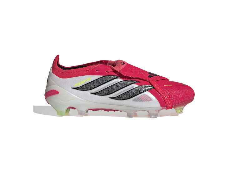 Adidas Predator Elite fold-over tongue FG voetbalschoen lucid red/wit/zwart
