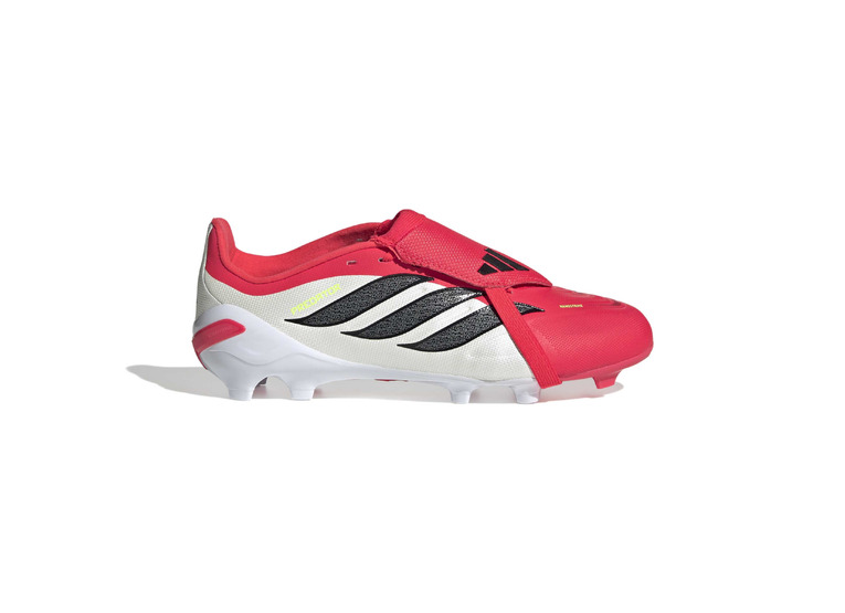 Adidas Predator league fold-over tongue FG voetbalschoen lucid red/zwart KIDS