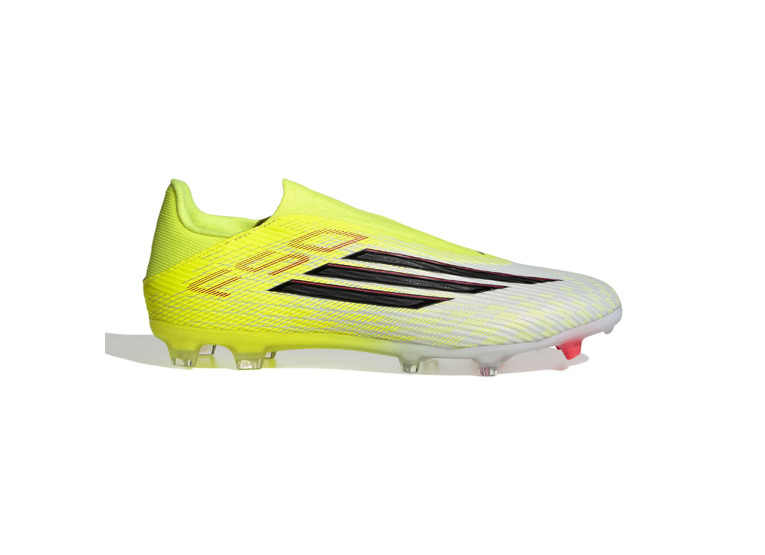Adidas F50 LEAGUE Laceless FG/MG voetbalschoenen team solar yellow Adidas F50 LEAGUE Laceless FG/MG voetbalschoenen team solar yellow