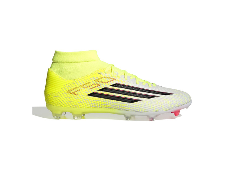 Adidas F50 League Mid Cut FG/MG voetbalschoenen team solar yellow