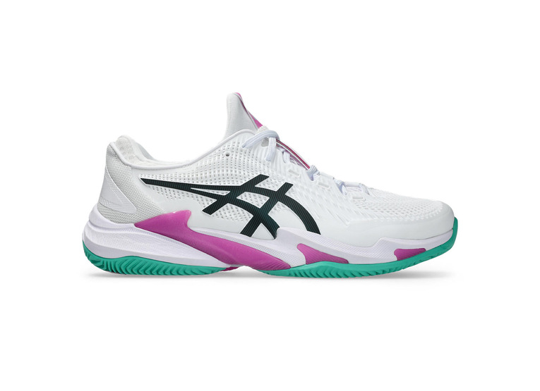 Asics Court FF 3 clay tennisschoen wit/digital sakura heren