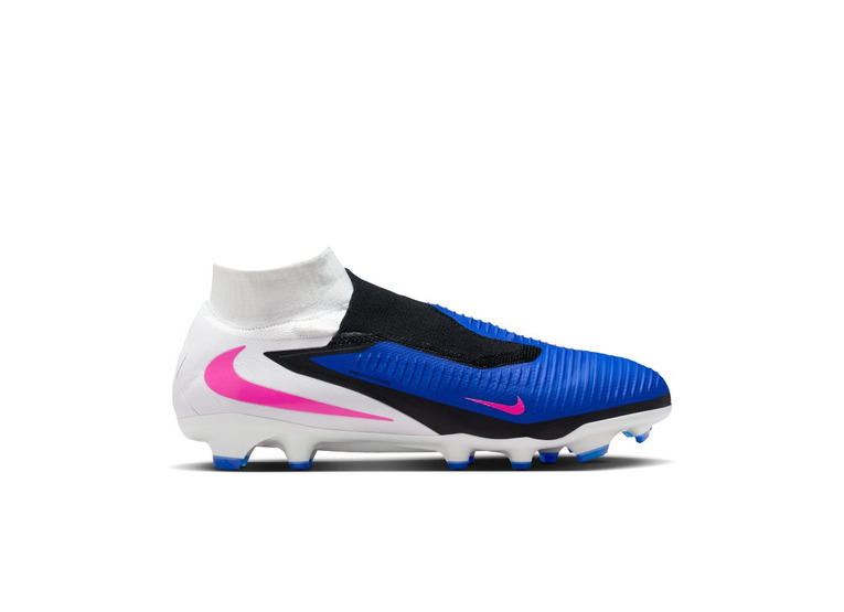 Nike Phantom 6 High Pro FG voetbalschoen racer blue/wit/roze