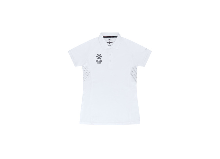 Osaka polo jersey wit dames