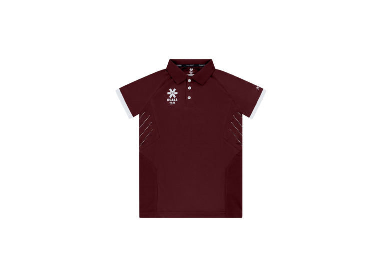 Osaka polo jersey bordeaux KIDS