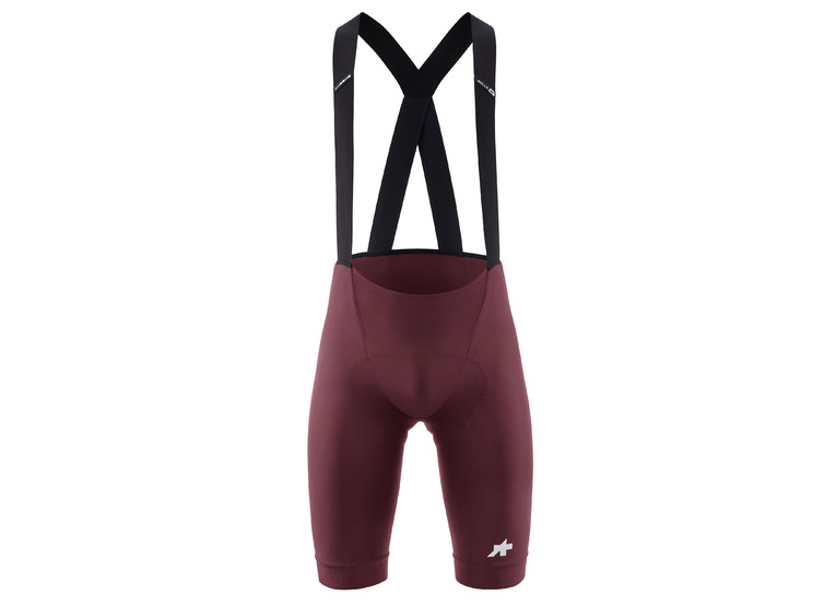 Assos Mille GT bibshort S11 burgundy red heren
