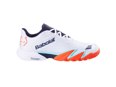 Babolat Premura 3 Lebron padelschoen wit/oranje
