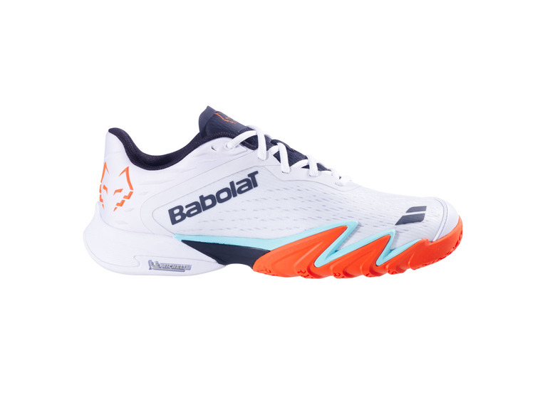 Babolat Premura 3 Lebron padelschoen wit/oranje