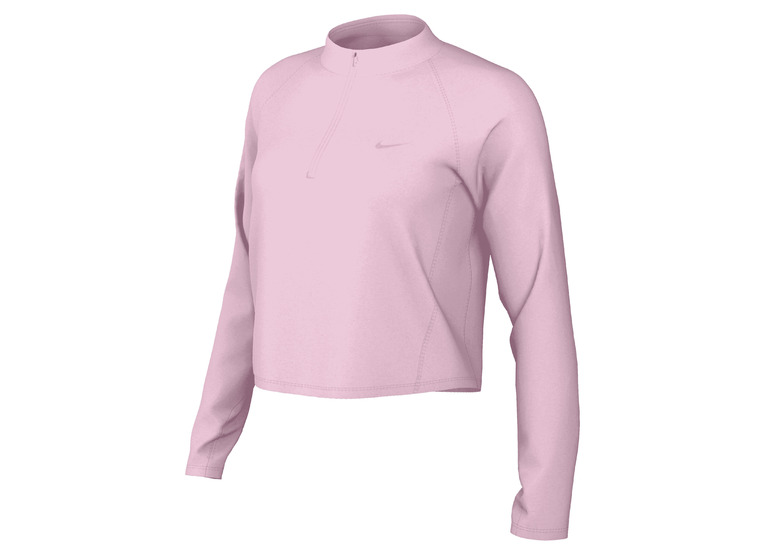 Nike Temp swoosh dri-fit 1/2-zip longsleeve roze dames